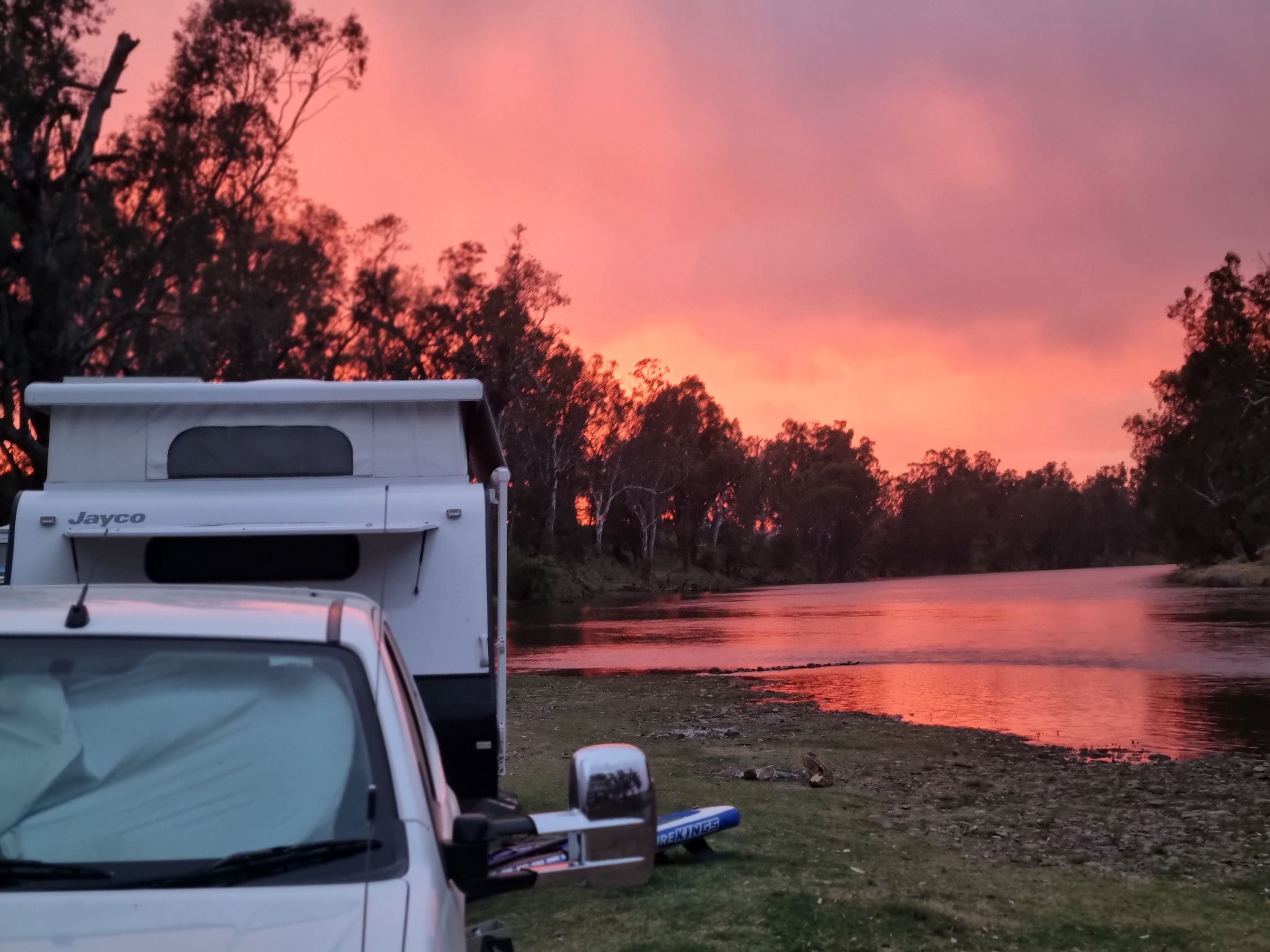Karta över Ponto Falls Camping
