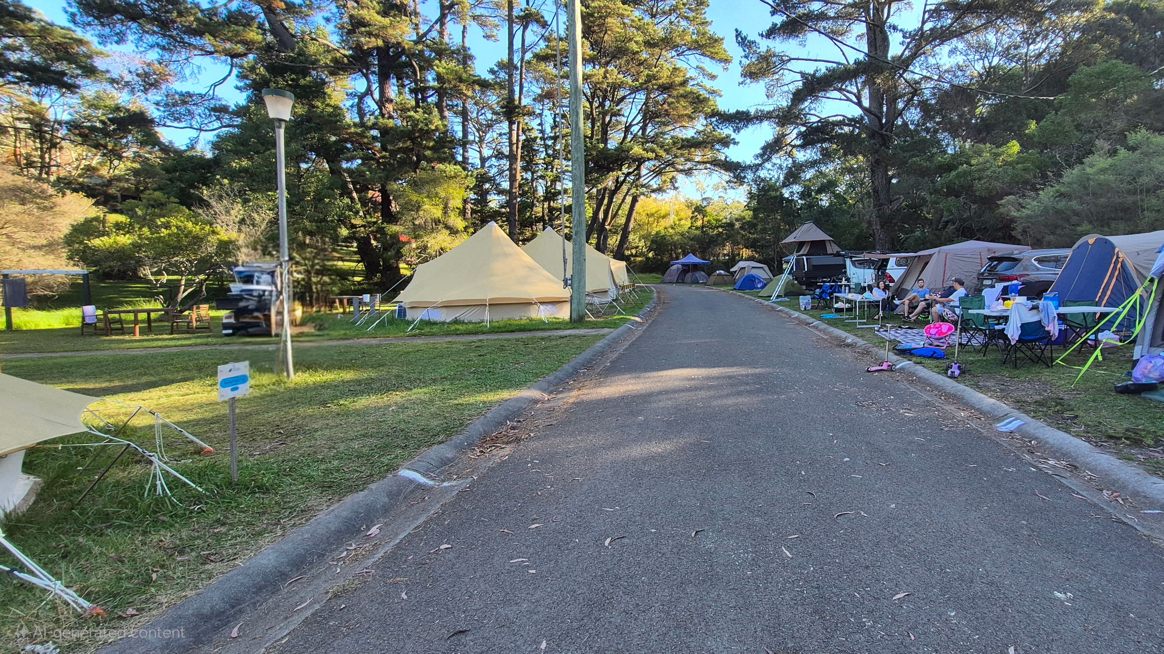 Ubicación del Blackheath Glen Tourist Park