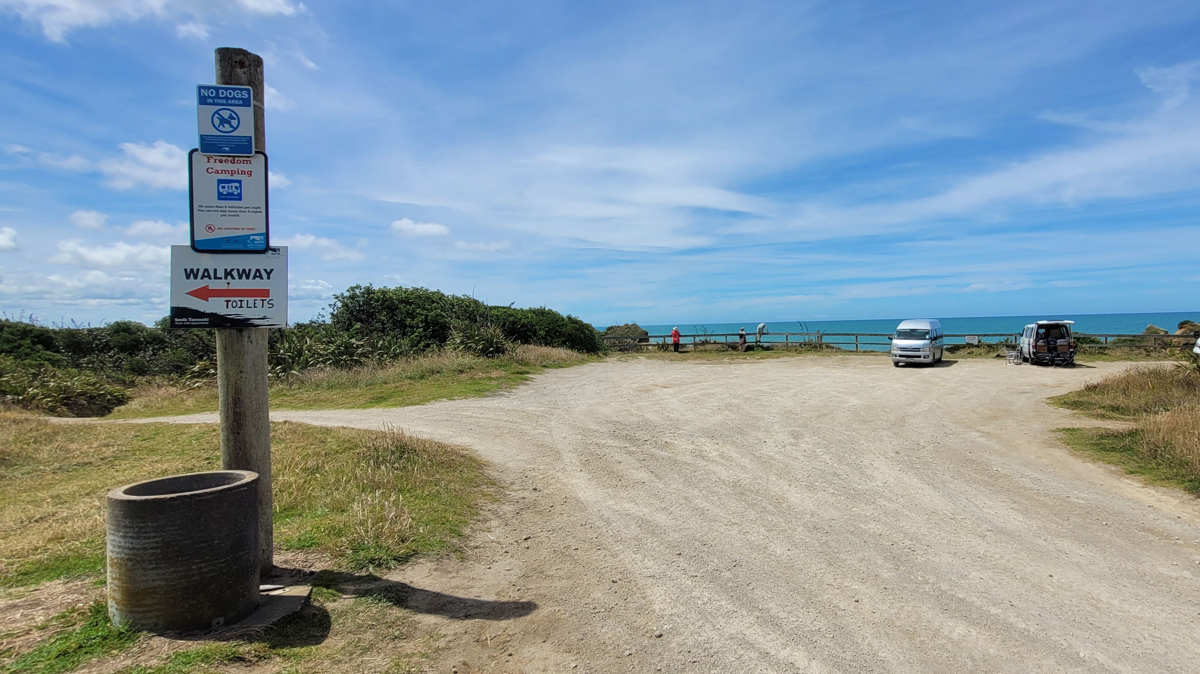 Wairoa Reserve - Long Beach atau Cave Beach Akses