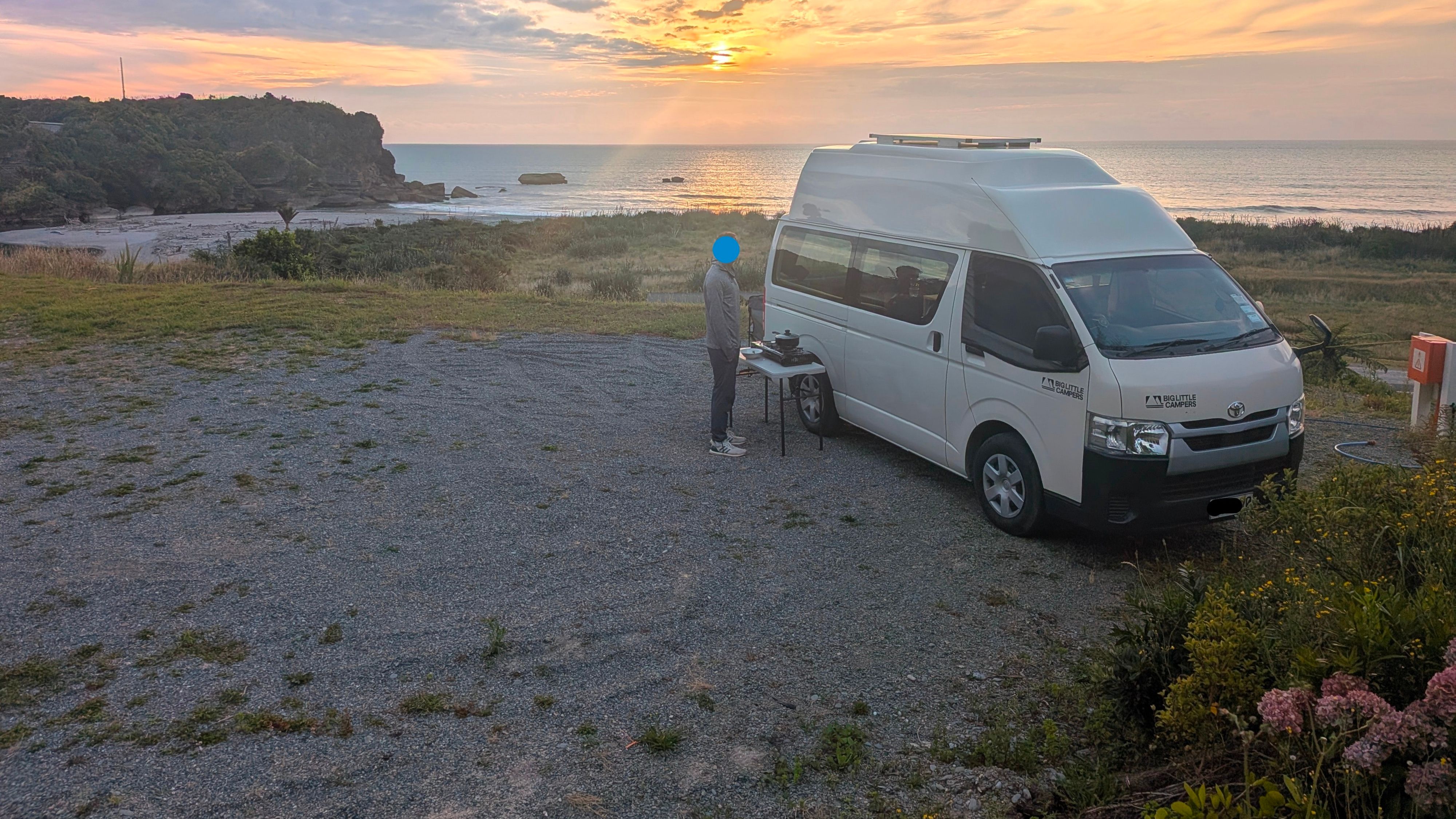 Punakaiki Sunset kemp