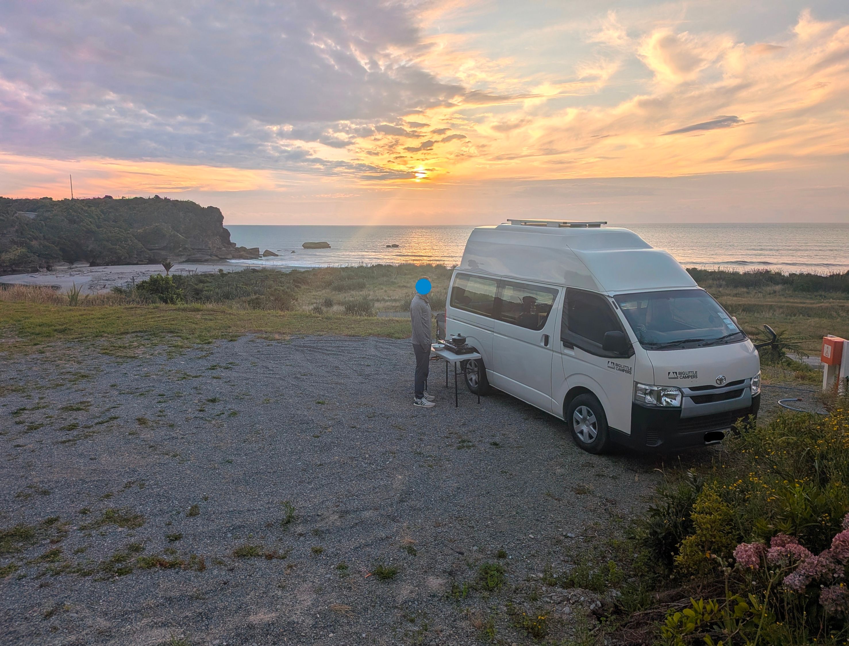 Punakaiki Sunset kemp