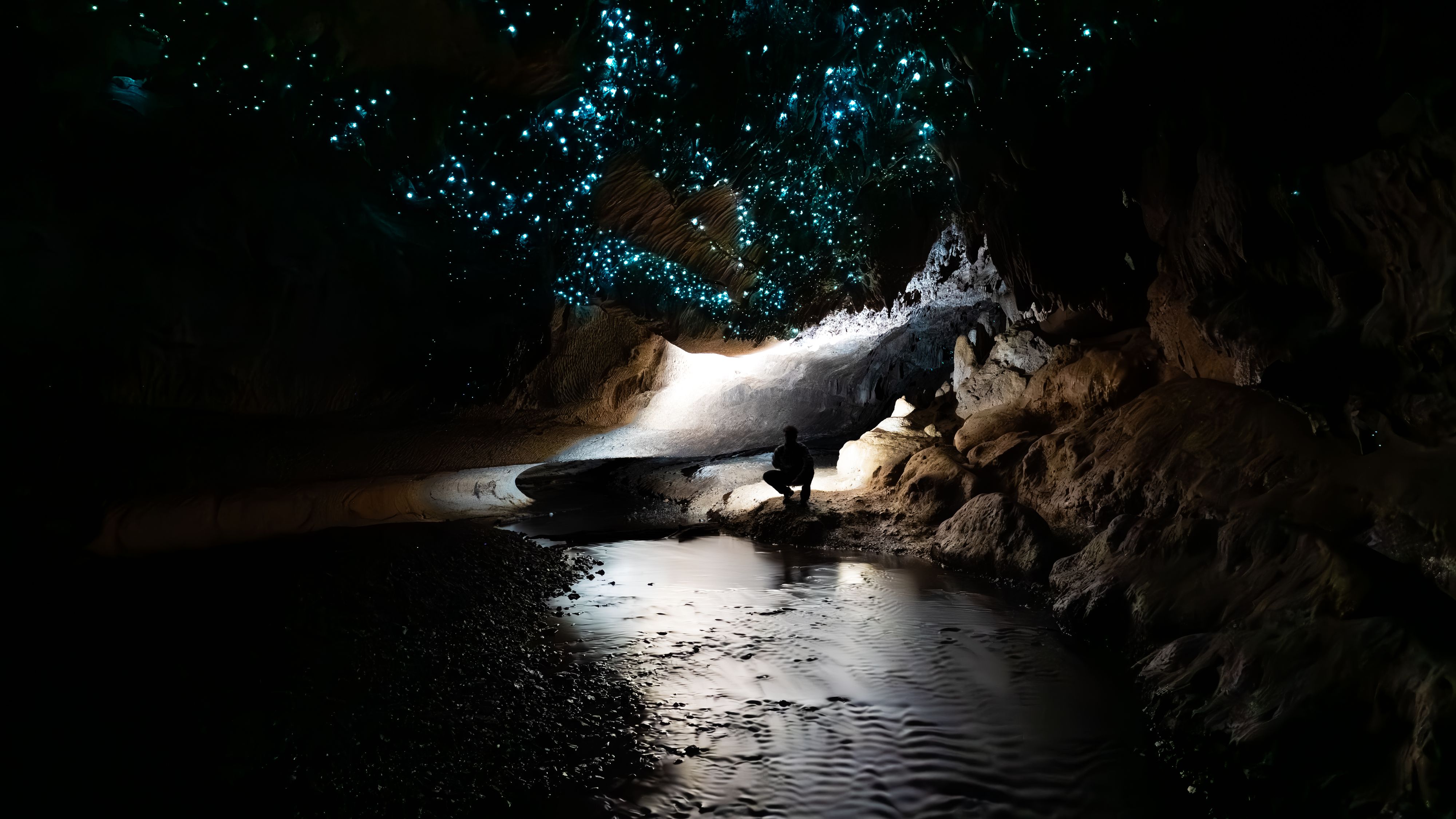 Vía Láctea Glow Worm Cave