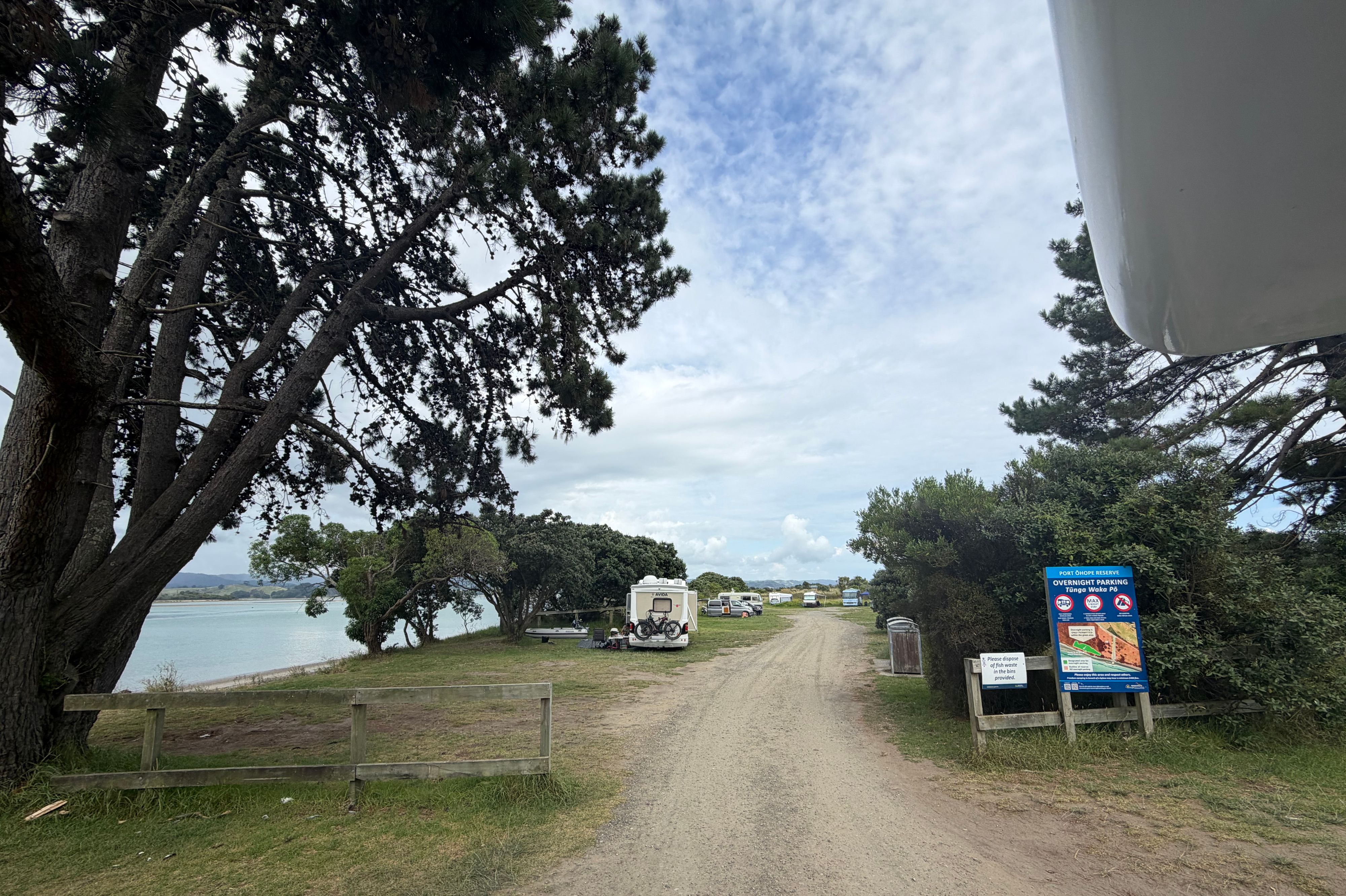 Port Ohope Reserve Freedom Camping area