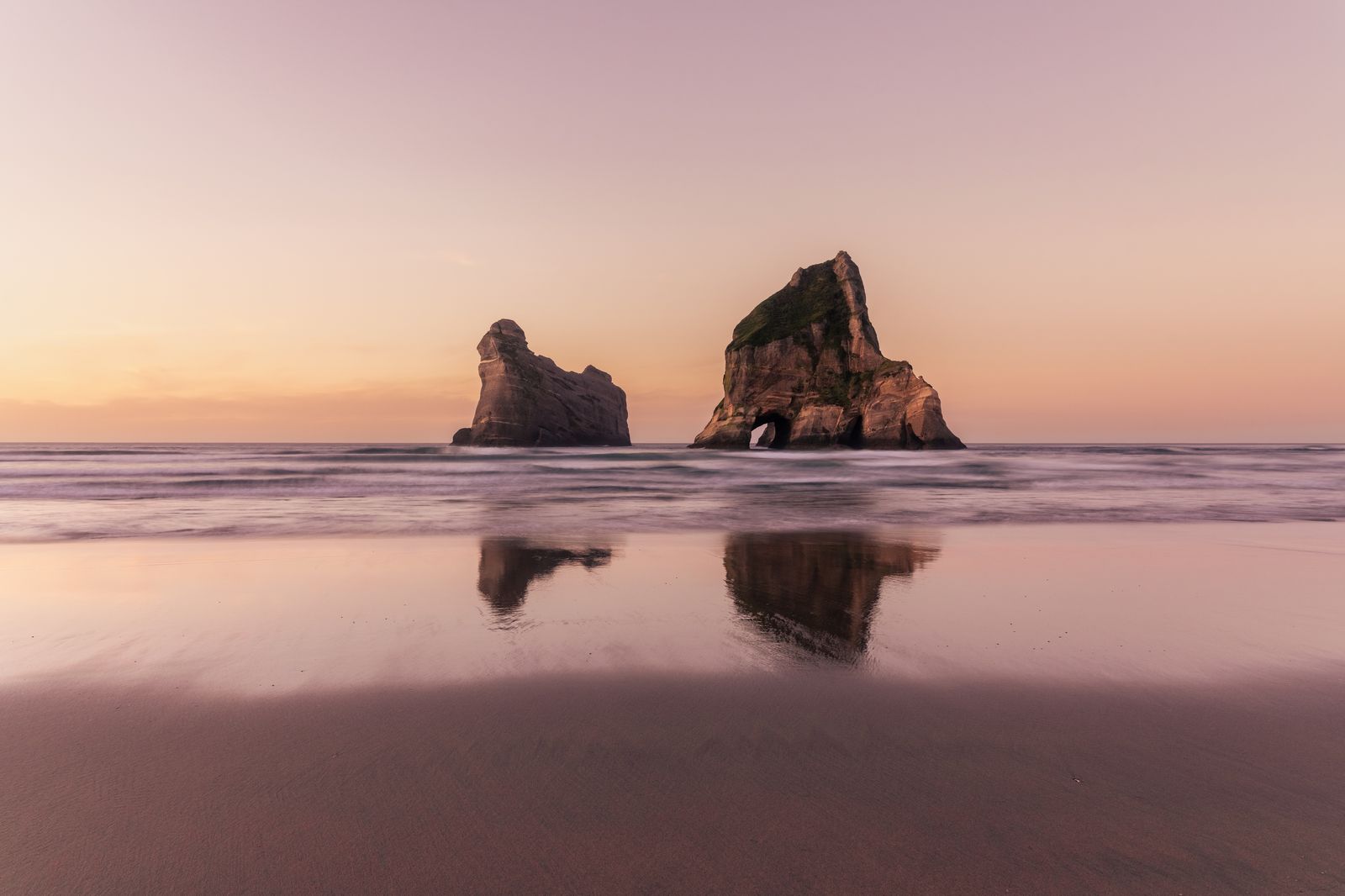 Wharariki Beach