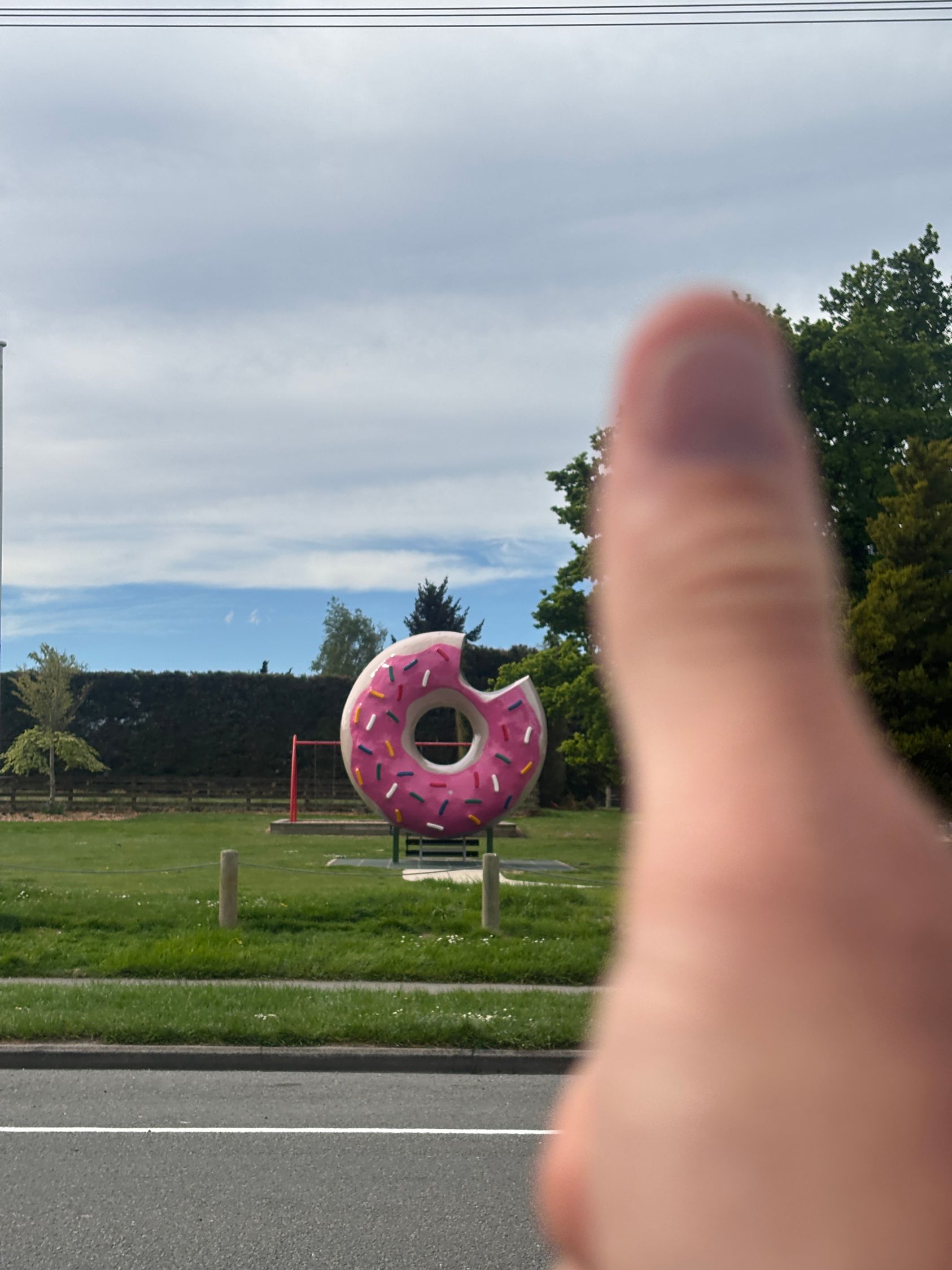 Donut géant, Springfield