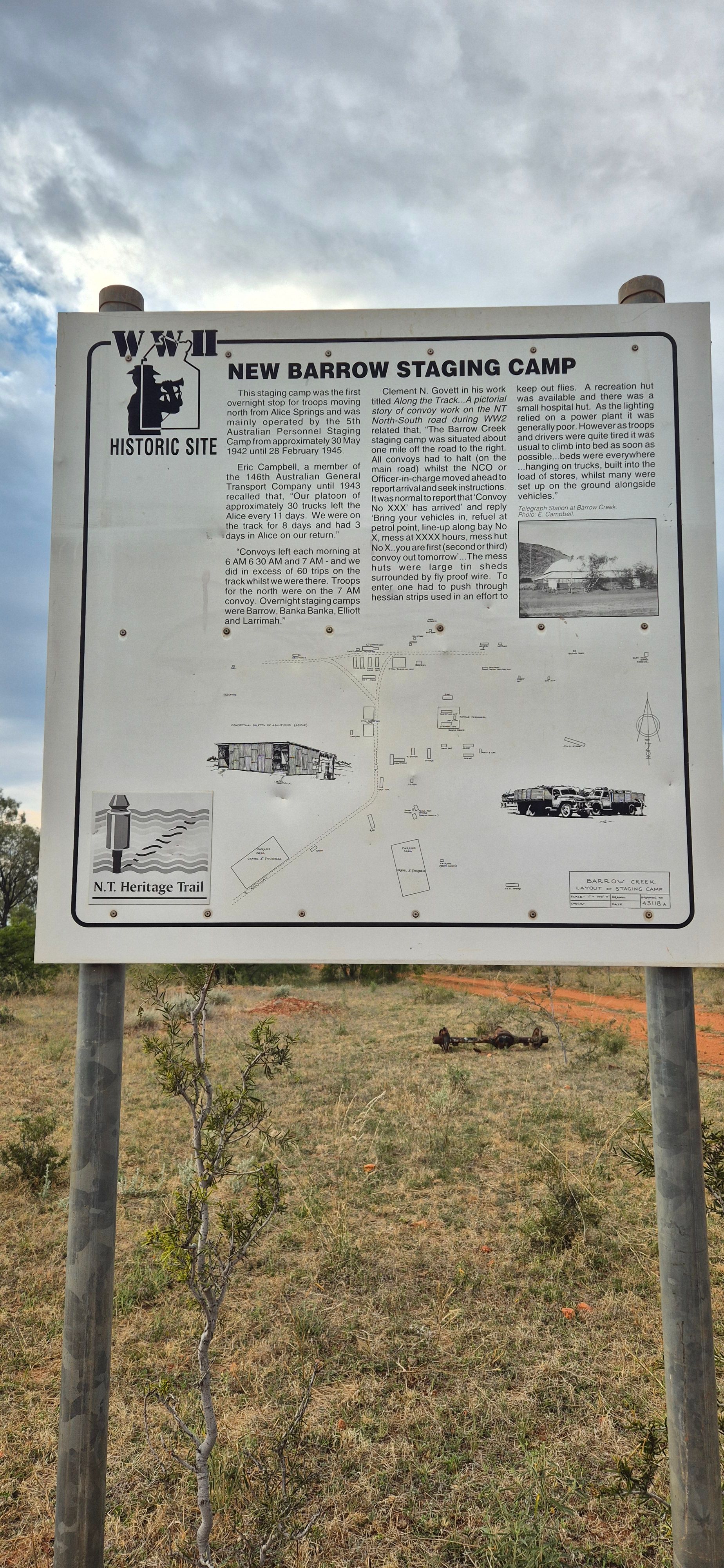 Barrow Creek Weltkriegsseite - Image 2