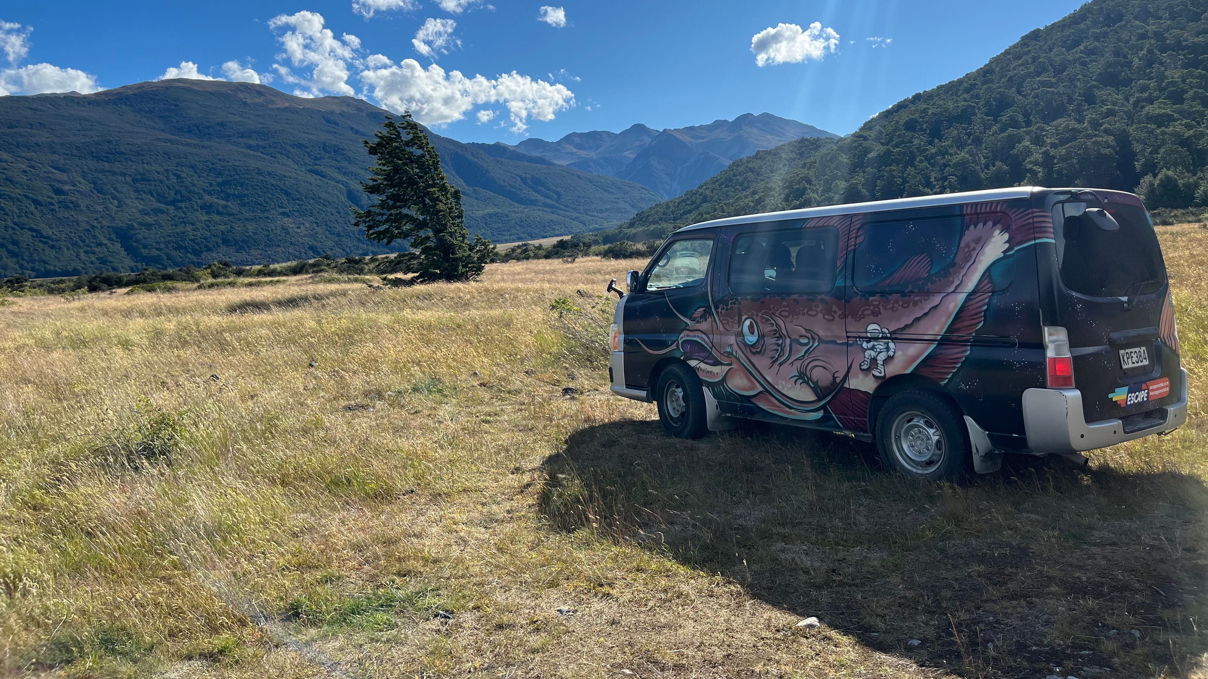 Campamento en la esquina de Klondyke