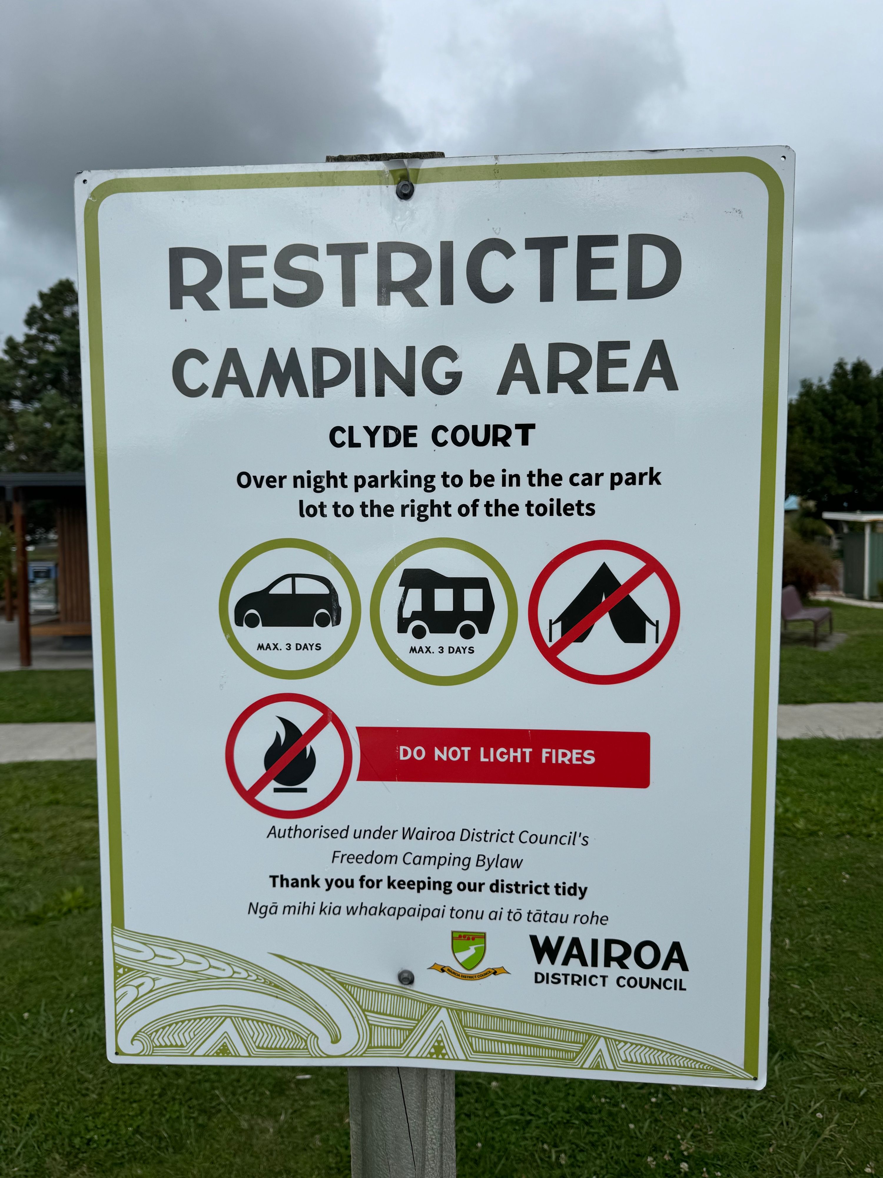 Clyde Court Carpark Freedom Camping - Image 2