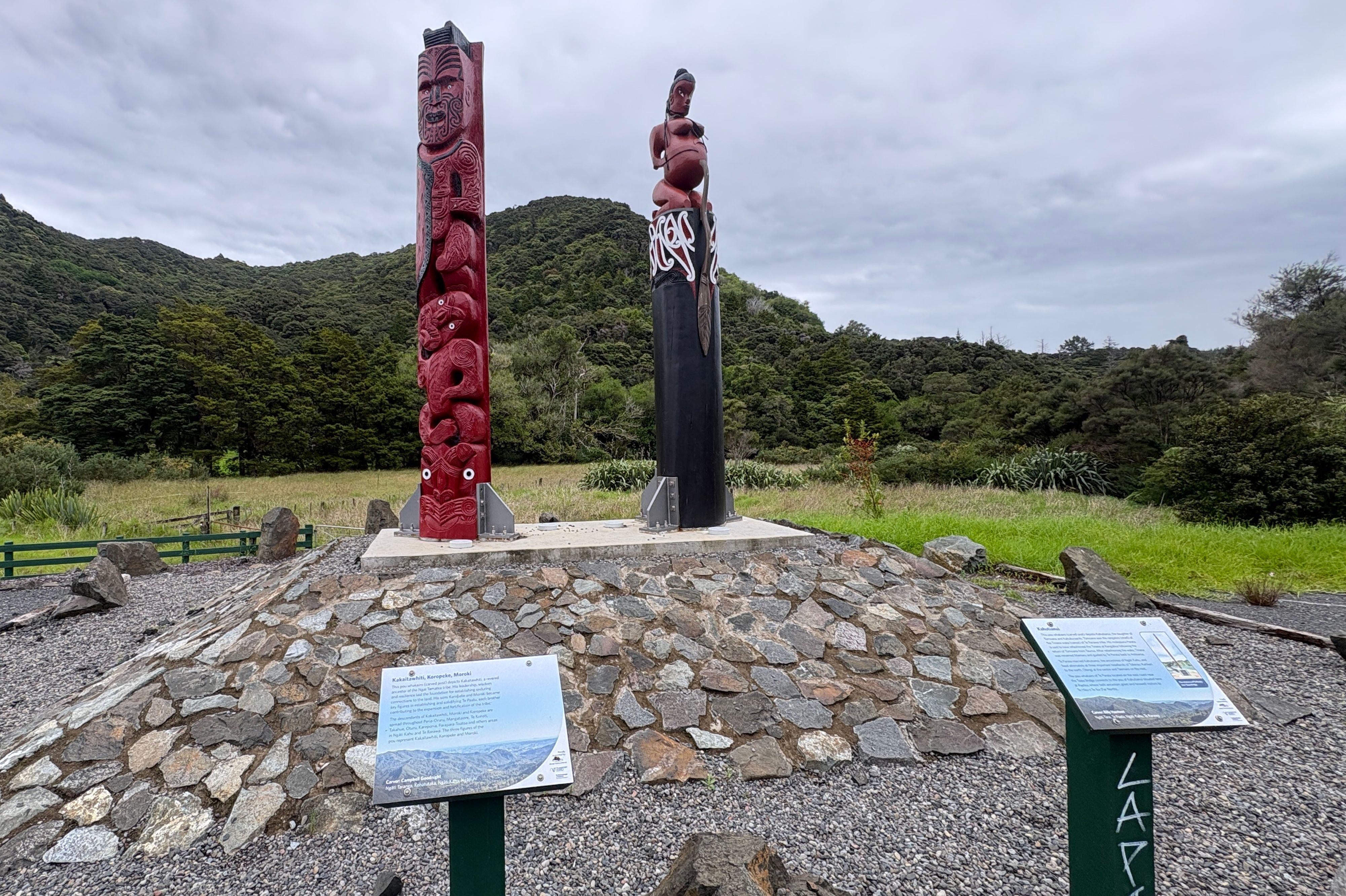 Raetea Cultural Pou (Mangamuka Gorge) - Image 2
